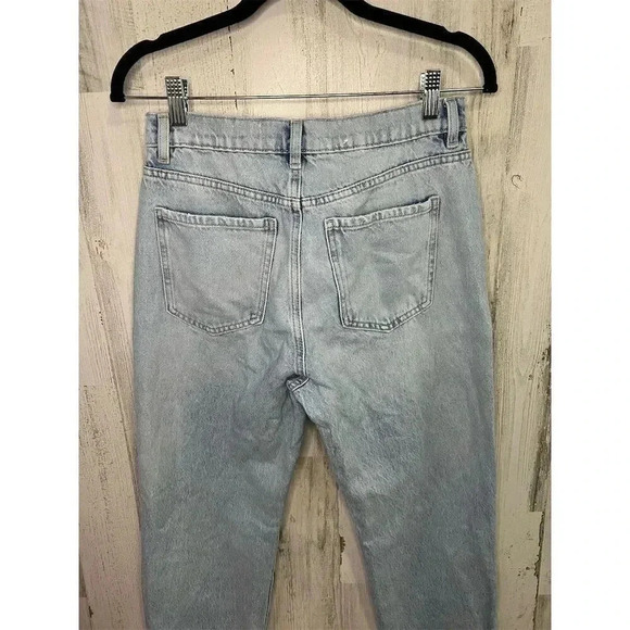 Garage Women's Vintage Straight Jeans Size‎ 5 Light Blue Distressed - Picture 11 of 12